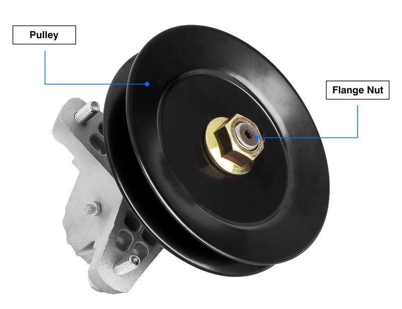 wyevee Replacement 918-06978 Spindle Assembly for 54'' Deck  618-06978 Lawn Mower Spindle Compatible with MTD Troy Bilt Cub Cad et RZT-L54 XT1 XT2  Craftsman G8400 T8400 Mower Deck Spindle - Image 5